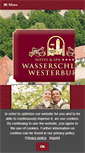 Mobile Screenshot of hotel-westerburg.de