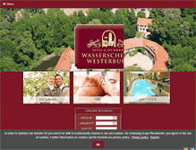 Tablet Screenshot of hotel-westerburg.de